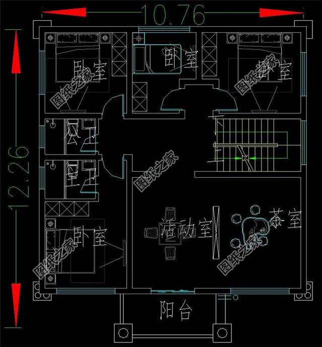 10*12農(nóng)村鄉(xiāng)村自建房戶型圖，看看哪套深入你心