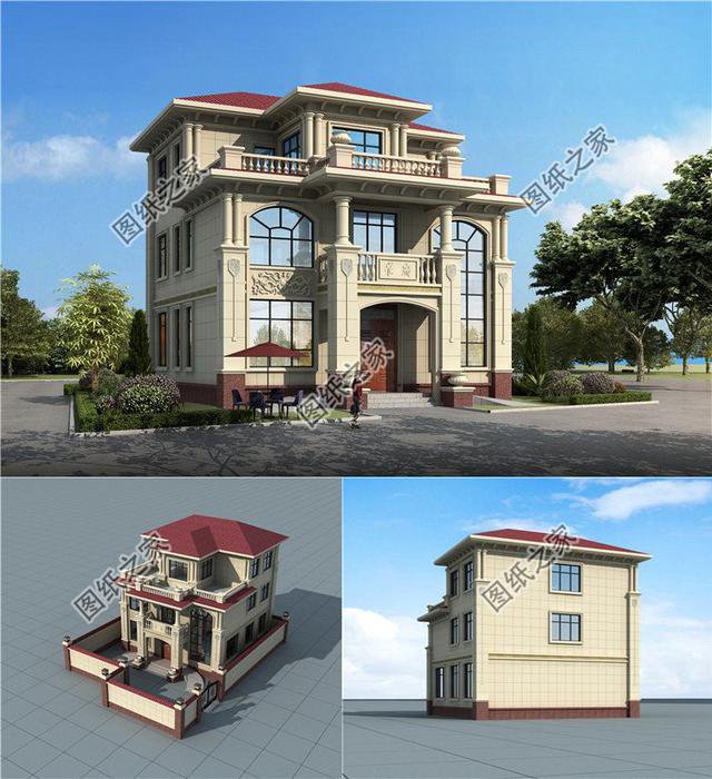 10*12農(nóng)村鄉(xiāng)村自建房戶型圖，看看哪套深入你心