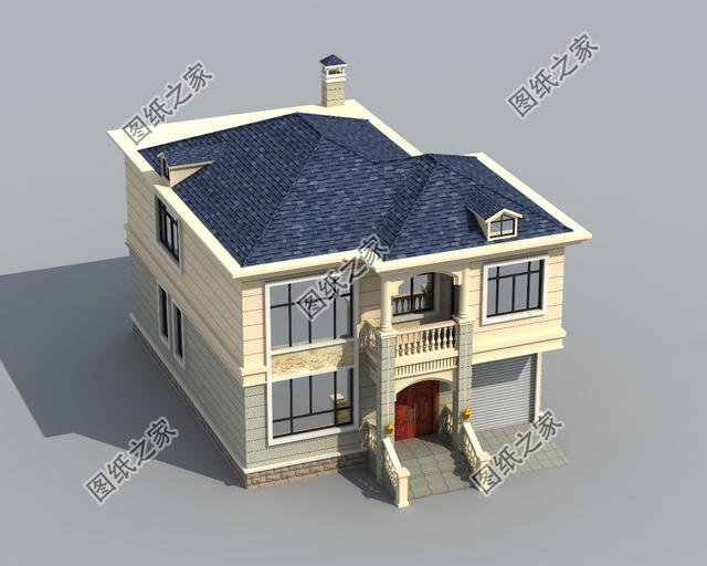 二層120平復(fù)式樓房圖，氣派經(jīng)典設(shè)計，內(nèi)部空間感爆棚