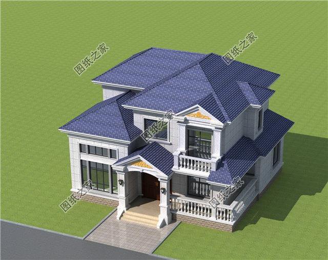 二層120平復(fù)式樓房圖，氣派經(jīng)典設(shè)計，內(nèi)部空間感爆棚