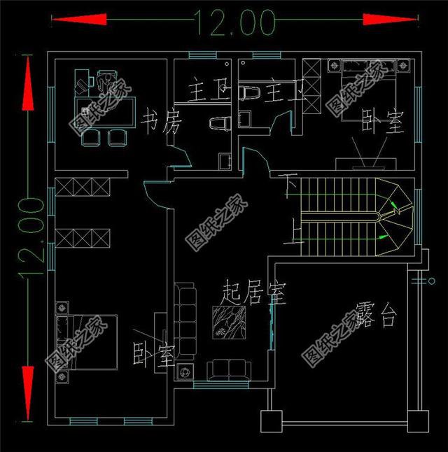 好看三間三層房屋圖，戶型住著舒服，這才是建房的好選擇