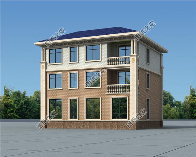 好看三間三層房屋圖，戶型住著舒服，這才是建房的好選擇