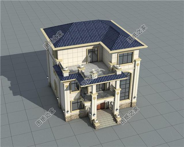 好看三間三層房屋圖，戶型住著舒服，這才是建房的好選擇