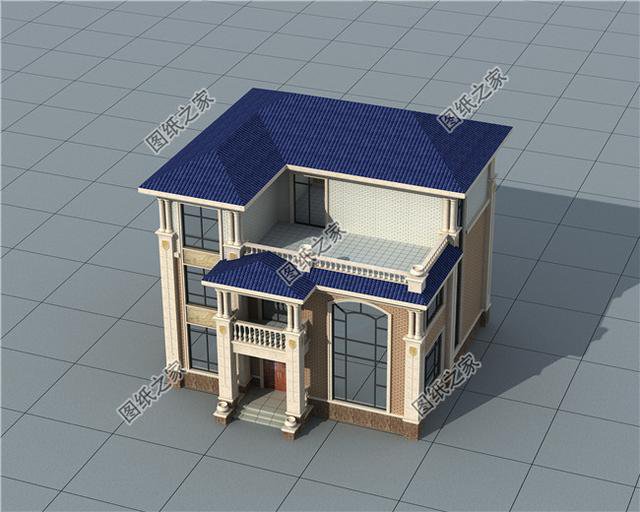 好看三間三層房屋圖，戶型住著舒服，這才是建房的好選擇