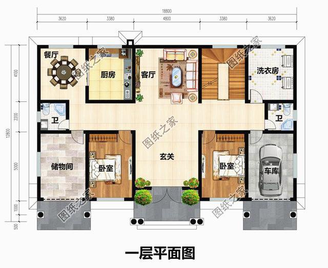 農(nóng)村房屋布局設(shè)計(jì)圖，不僅美觀，而且建起來氣場全開