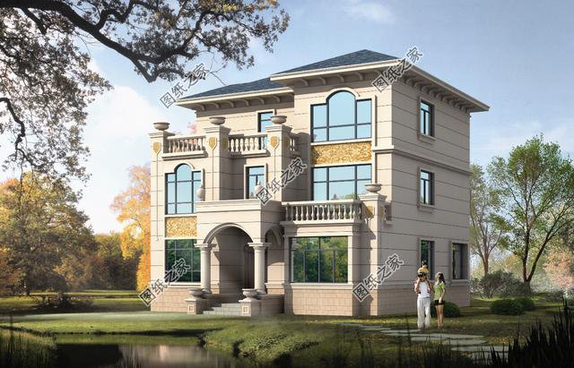 農(nóng)村自建房別墅圖紙，一二三層都有，棟棟精美過(guò)城市的別墅