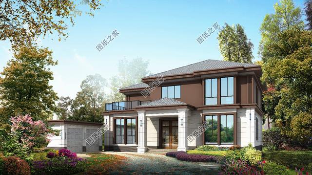 農(nóng)村自建房別墅圖紙，一二三層都有，棟棟精美過(guò)城市的別墅