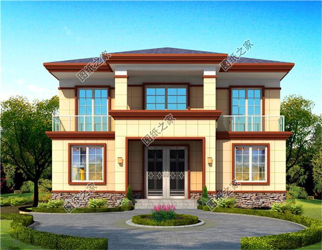 12米x10米農(nóng)村自建房三層平面圖，分分鐘把別人家房子比下去