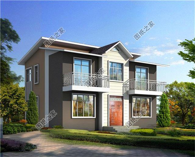 四款農(nóng)村最實(shí)用的二層房設(shè)計(jì)圖，經(jīng)濟(jì)實(shí)用，來(lái)看看你最喜歡哪一款？