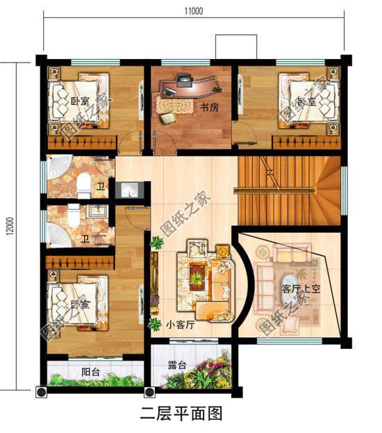三款25萬左右農村別墅設計圖，你想要的戶型都有，看完心動了