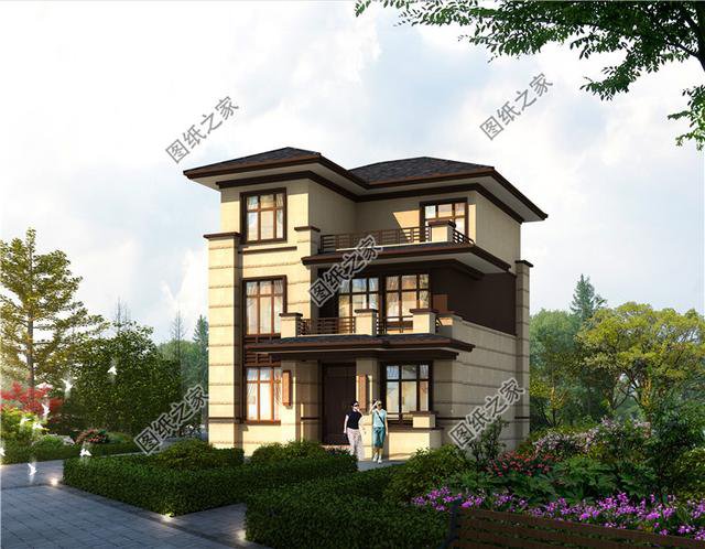 三款25萬左右農村別墅設計圖，你想要的戶型都有，看完心動了