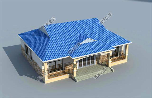 農(nóng)村一層最美房屋設(shè)計(jì)圖，造價(jià)低戶型好，第二款很多人都喜歡