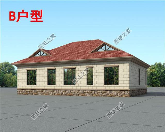 農(nóng)村一層半復(fù)式樓，美觀又經(jīng)濟(jì)，要建就趁早