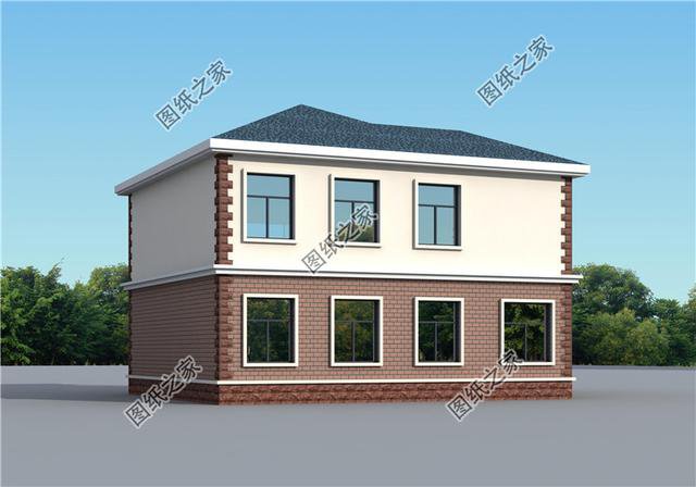 農(nóng)村自建二層磚混結(jié)構(gòu)小別墅，回家鄉(xiāng)建一棟倍有面