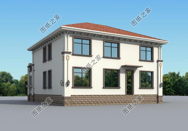 農(nóng)村自建二層磚混結(jié)構(gòu)小別墅，回家鄉(xiāng)建一棟倍有面