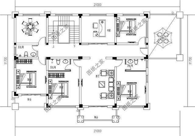 四間三層別墅，看著就氣派，挑一個(gè)回家建吧！