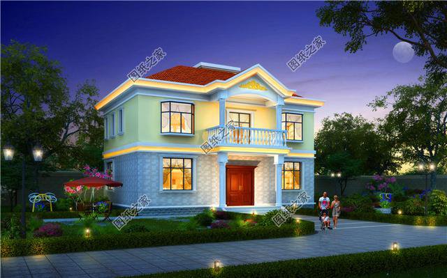 農(nóng)村二層20萬(wàn)自建房圖，款款經(jīng)典時(shí)尚，還不收藏圖紙等啥呢？