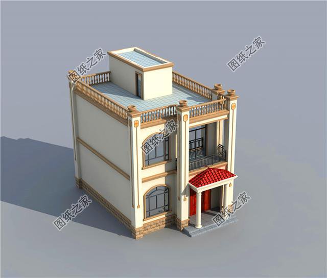 農(nóng)村小型二層二間設(shè)計圖，看完圖紙再建房，絕對讓你不后悔