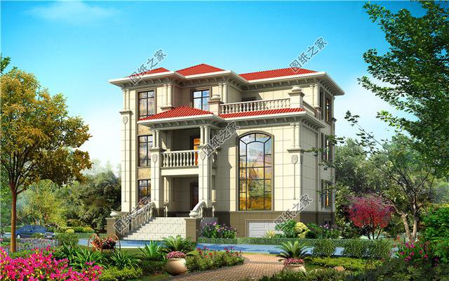 三款農(nóng)村三層帶陽臺外觀圖別墅設(shè)計，時尚大方又得體，人人都喜歡