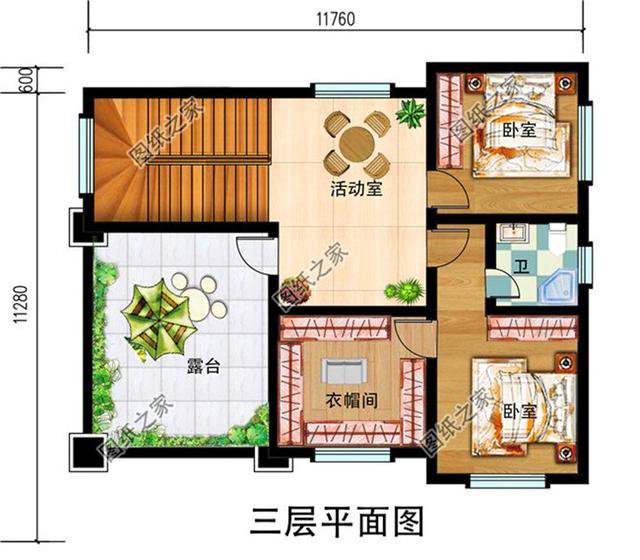 三款三層樓房設(shè)計(jì)圖農(nóng)村經(jīng)典戶型，看看哪套更符合你的審美