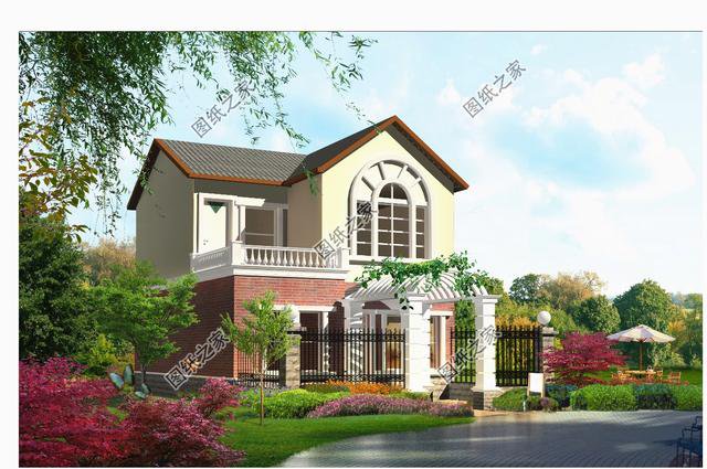 100平米鄉(xiāng)村二層自建房戶型圖，年輕人都該這樣建房，大家都很服氣