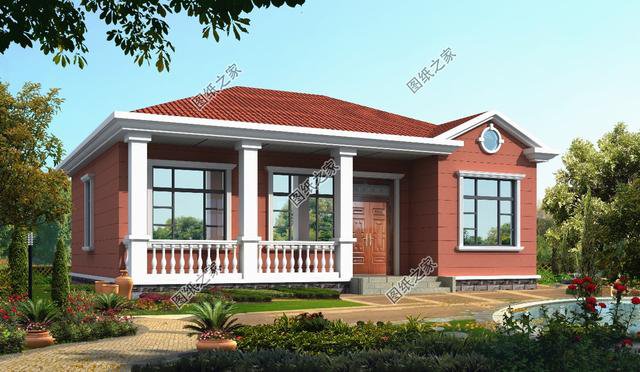 農(nóng)村四開間樓房戶型圖，獨特的空間配置合理更舒適