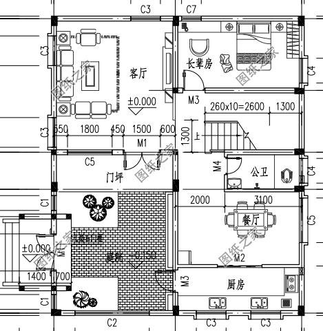 徽派建筑三層別墅設(shè)計圖，讓農(nóng)村房屋變的不在普通
