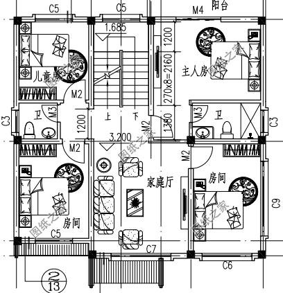 徽派建筑三層別墅設(shè)計圖，讓農(nóng)村房屋變的不在普通