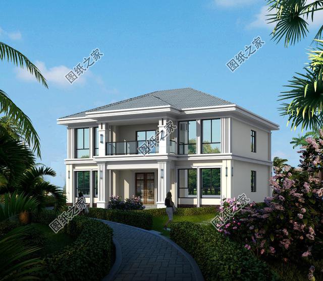 3套農(nóng)村二層別墅挑空客廳，還在擔心建不出好房子？