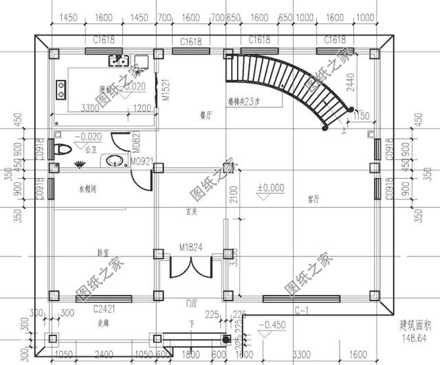 3套農(nóng)村二層別墅挑空客廳，還在擔心建不出好房子？