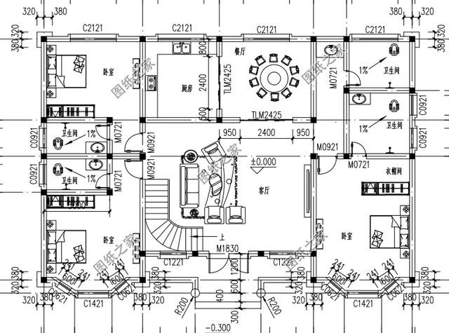 這3套二層復(fù)式房子設(shè)計圖，滿足我對家的所有向往