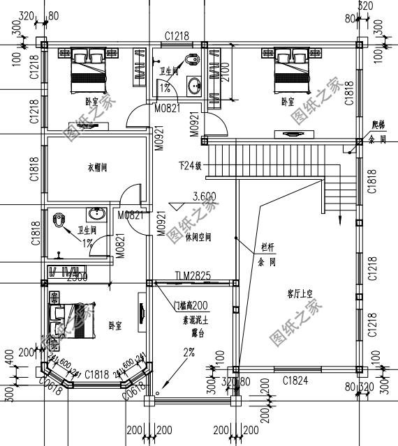 這3套二層復(fù)式房子設(shè)計圖，滿足我對家的所有向往