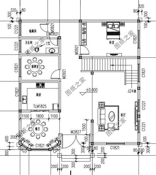 這3套二層復(fù)式房子設(shè)計圖，滿足我對家的所有向往
