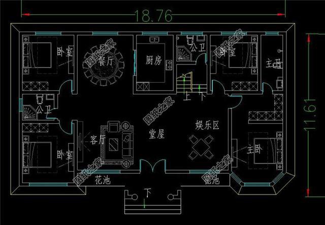 農(nóng)村一層房平面布置圖，住著舒服才是真的好
