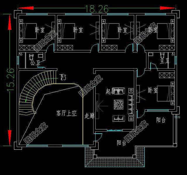 新中式帶堂屋的農(nóng)村二層自建房，符合傳統(tǒng)的需要，看看有沒有適合你家的