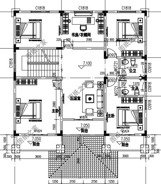 最新款農(nóng)村三層半別墅圖紙，必將成為農(nóng)村里數(shù)一數(shù)二的人