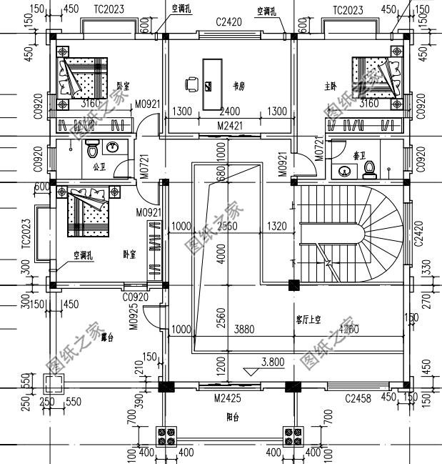 最新款農(nóng)村三層半別墅圖紙，必將成為農(nóng)村里數(shù)一數(shù)二的人