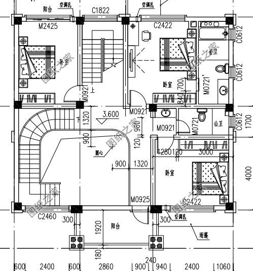 最新款農(nóng)村三層半別墅圖紙，必將成為農(nóng)村里數(shù)一數(shù)二的人