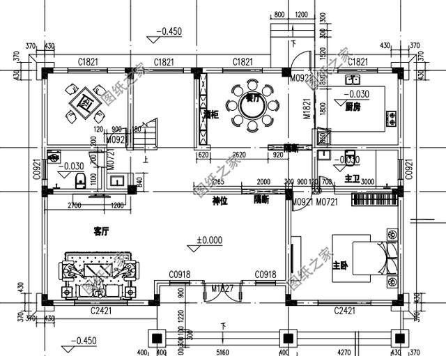 農(nóng)村二層自建房設(shè)計(jì)圖紙，大戶型，家里人口多的可以這樣建