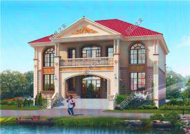 農(nóng)村自建房設(shè)計(jì)圖15×12米，簡約大氣，內(nèi)部結(jié)構(gòu)簡單明了