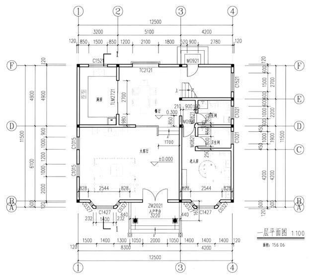 農(nóng)村自建兩層樓房設(shè)計圖，外觀大氣款，看著就有面兒