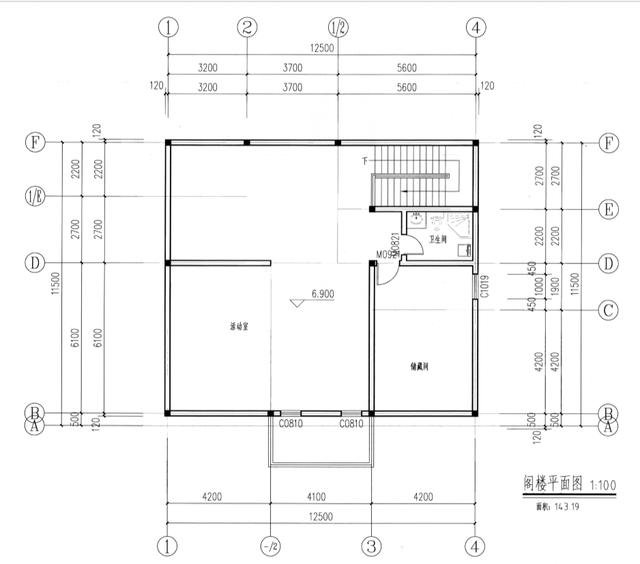 農(nóng)村自建兩層樓房設(shè)計圖，外觀大氣款，看著就有面兒