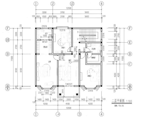 農(nóng)村自建兩層樓房設(shè)計圖，外觀大氣款，看著就有面兒