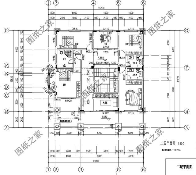 農(nóng)村自建兩層樓房設(shè)計圖，外觀大氣款，看著就有面兒