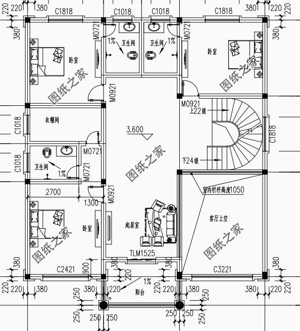 農(nóng)村三層別墅帶陽(yáng)臺(tái)露臺(tái)設(shè)計(jì)，給你不一樣的居住體驗(yàn)