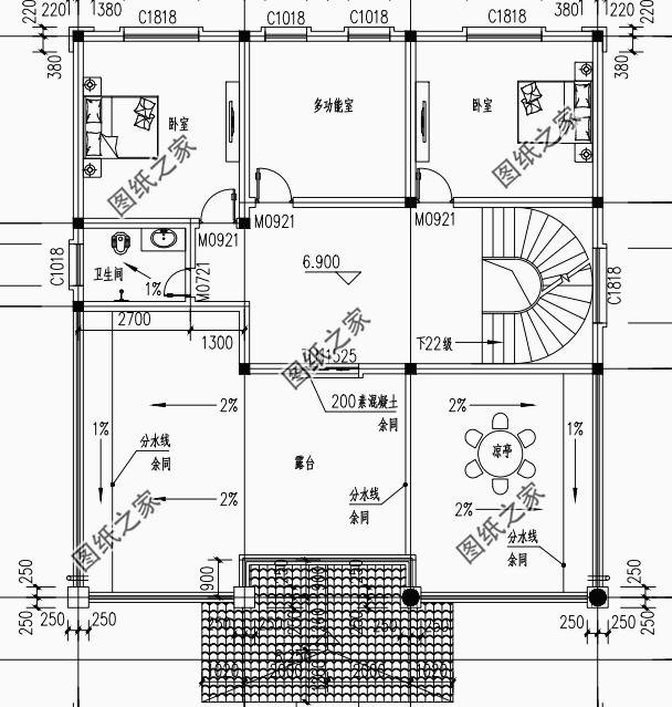 農(nóng)村三層別墅帶陽(yáng)臺(tái)露臺(tái)設(shè)計(jì)，給你不一樣的居住體驗(yàn)