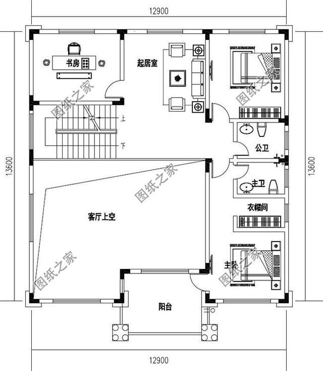 三層半（四層）新型農(nóng)村小樓房，回家建一棟，看著就氣派