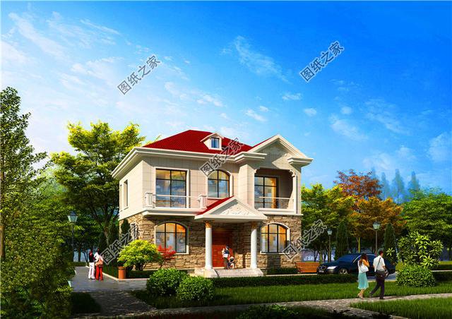 三款10x10自建房圖紙，好看又大方，咱們農(nóng)村人就是要住得比城里好