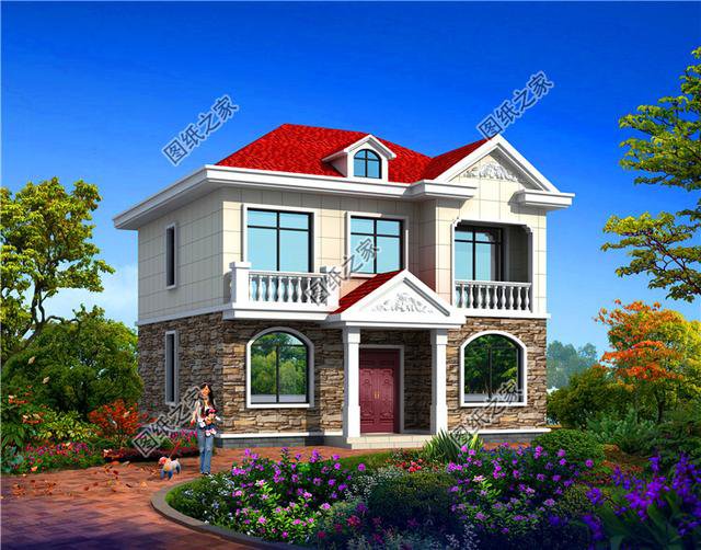 三款10x10自建房圖紙，好看又大方，咱們農(nóng)村人就是要住得比城里好