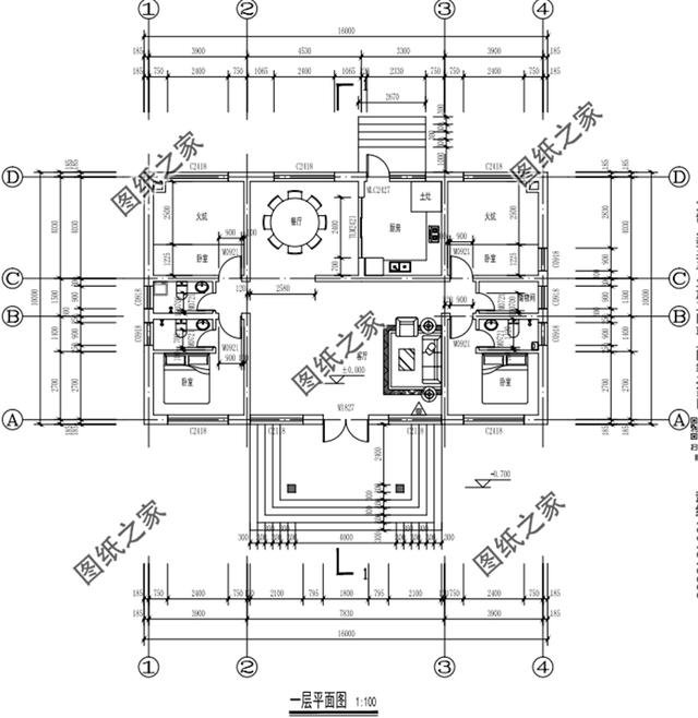農(nóng)村一層15萬(wàn)元?jiǎng)e墅設(shè)計(jì)圖，實(shí)用舒適關(guān)鍵造價(jià)低，簡(jiǎn)直是太省錢了